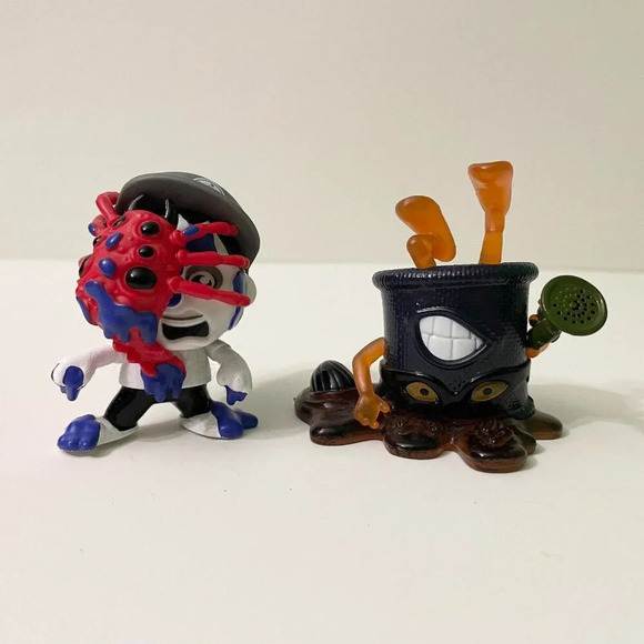 Lot of 5 FGTeev Mini Figures Raging Blobbyfish Ollreo Lava Beans Spy Goat - Picture 7 of 16